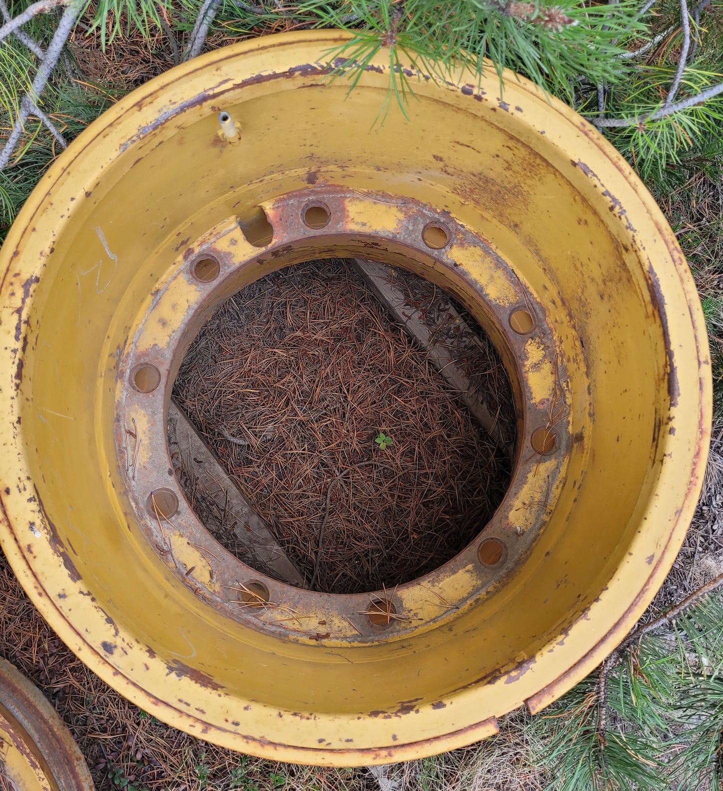 Steel Grove Crane Rims, Each