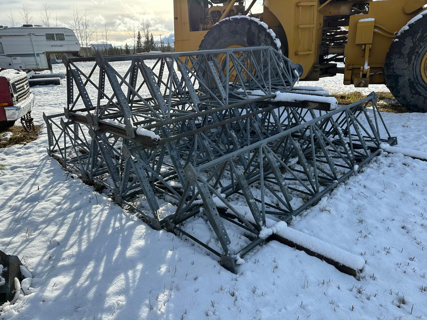 Solid Steel Communication Tower, each