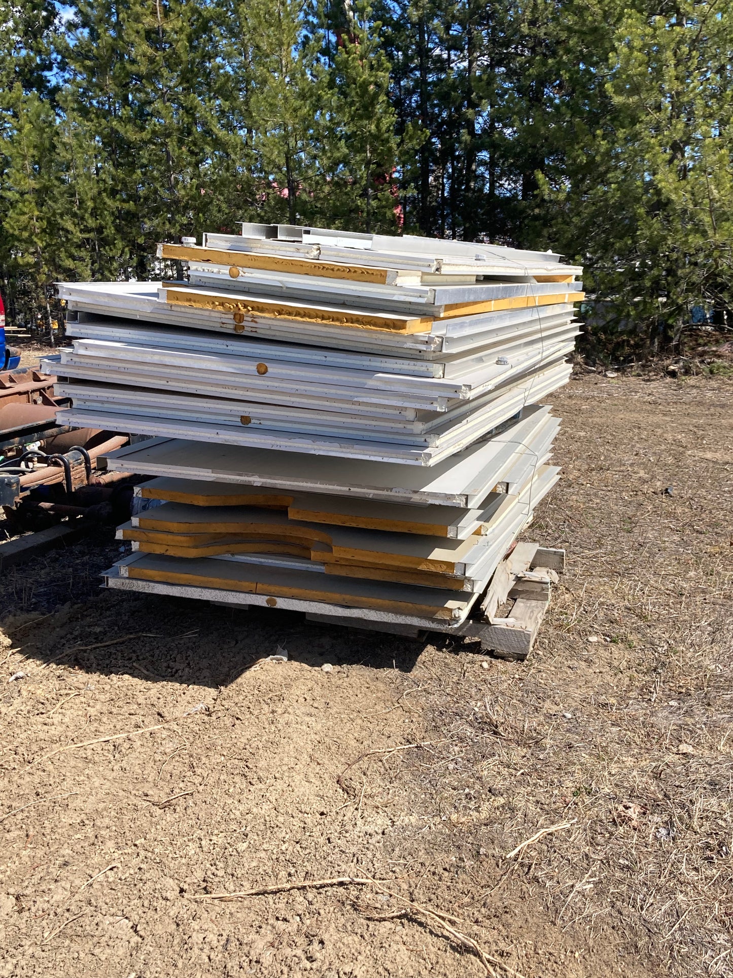 Aluminum Panels Each