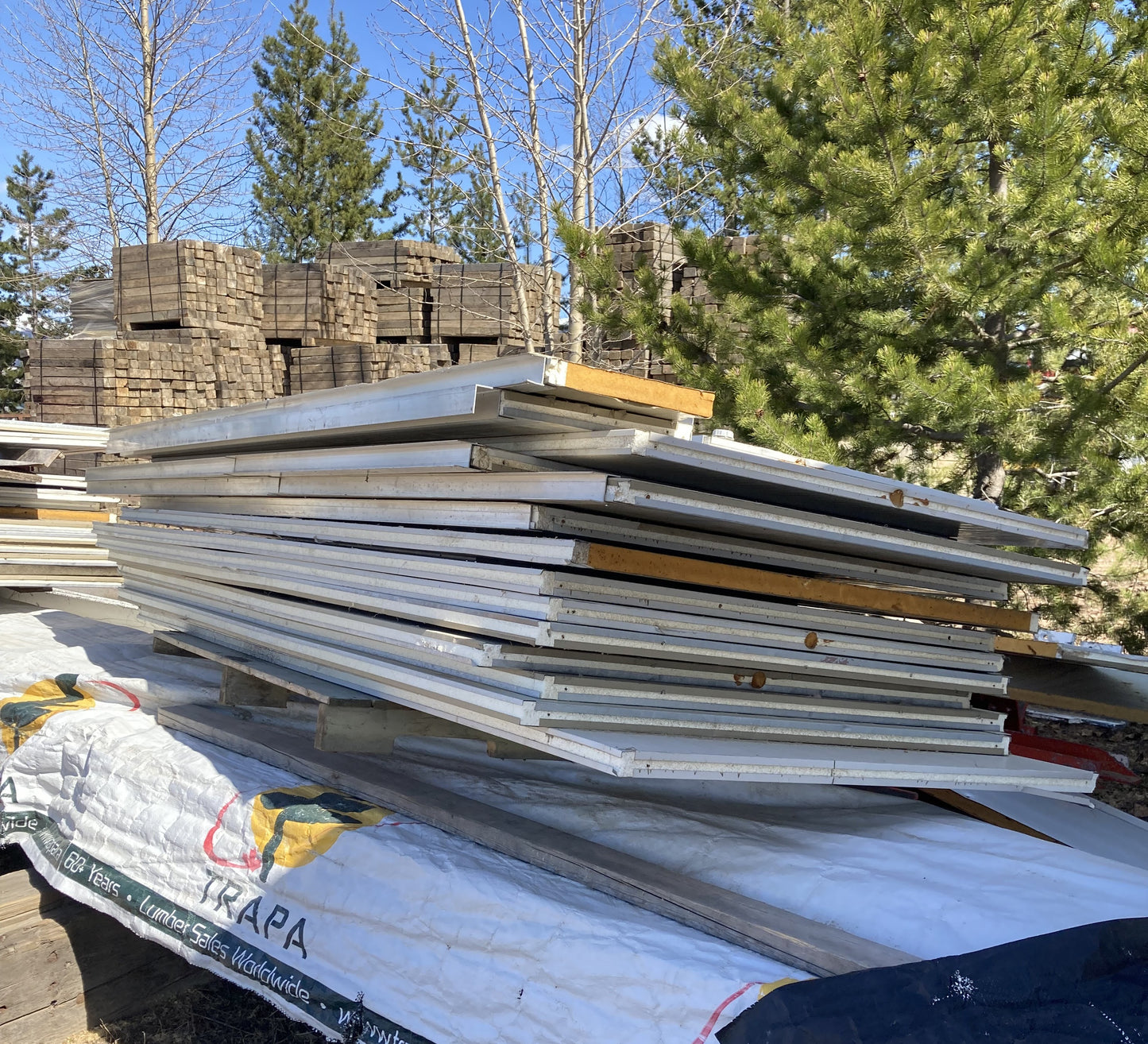 Aluminum Panels Each