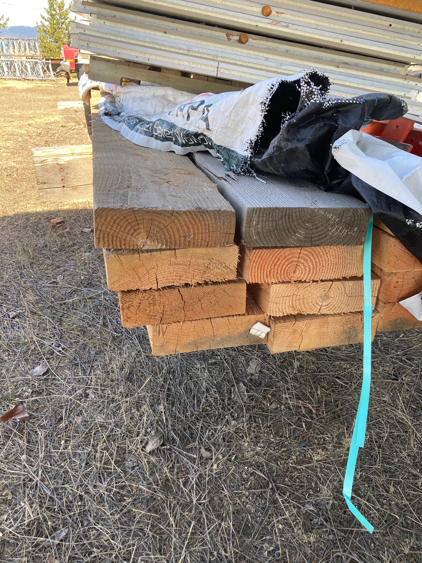 25ft Fir Timber Each