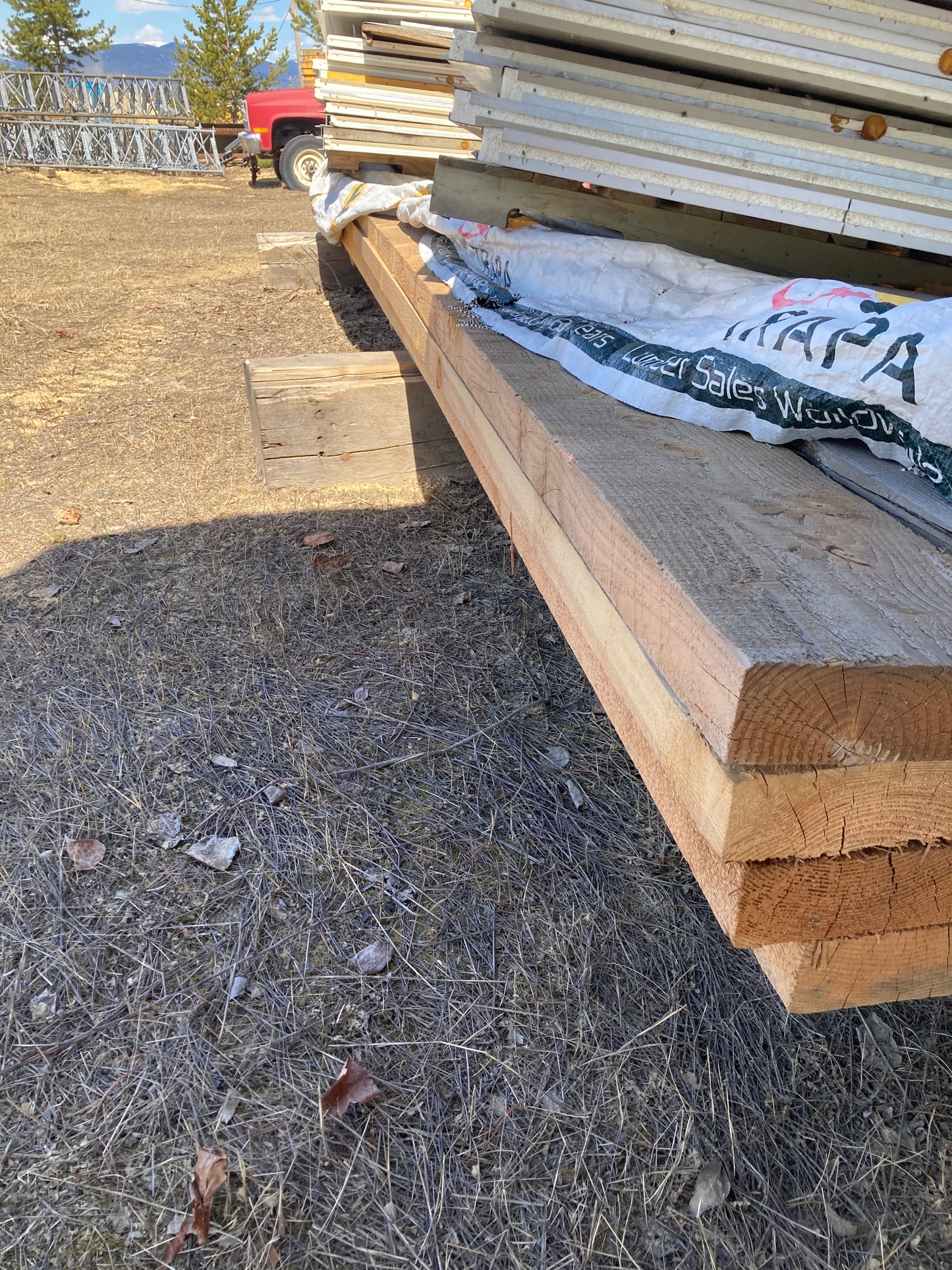 25ft Fir Timber Each