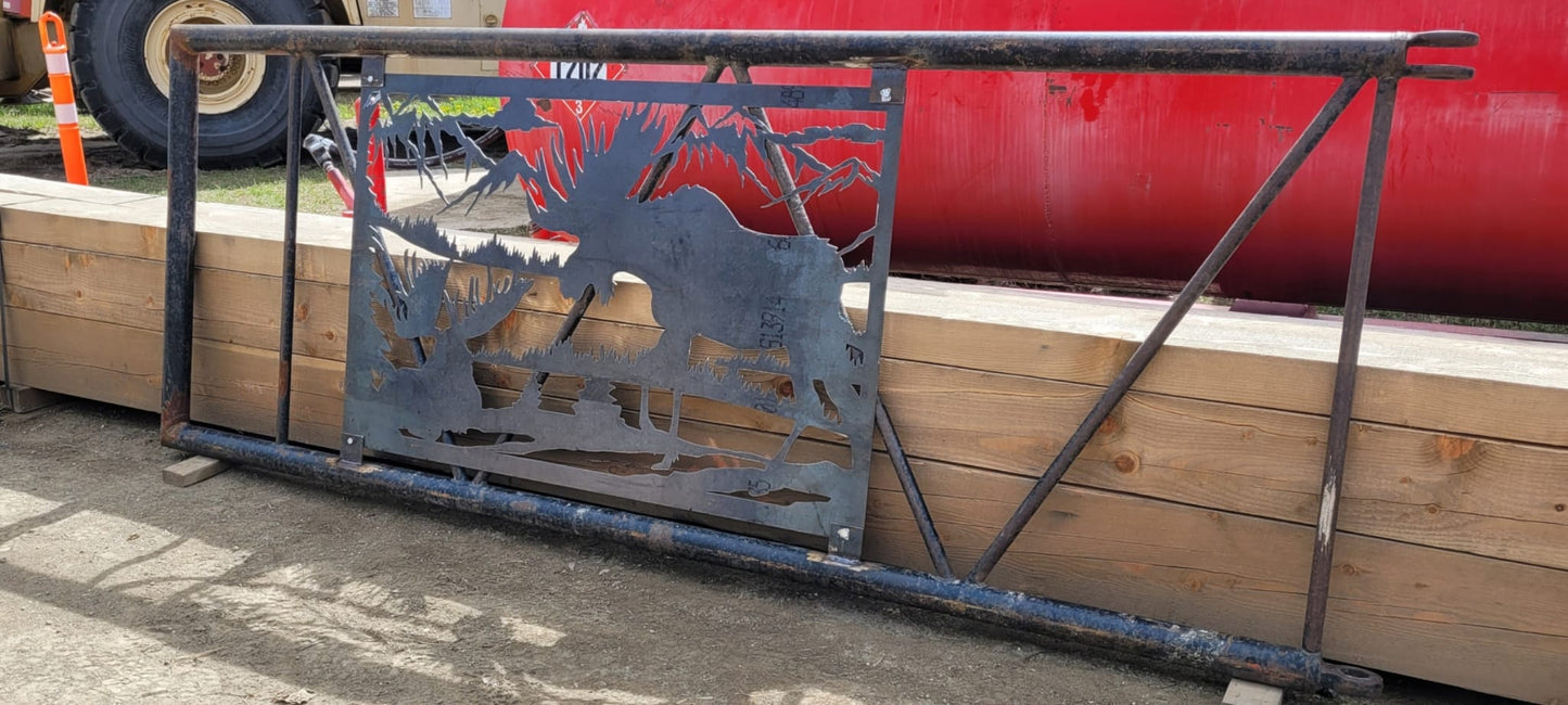 Heavy Steel Gates