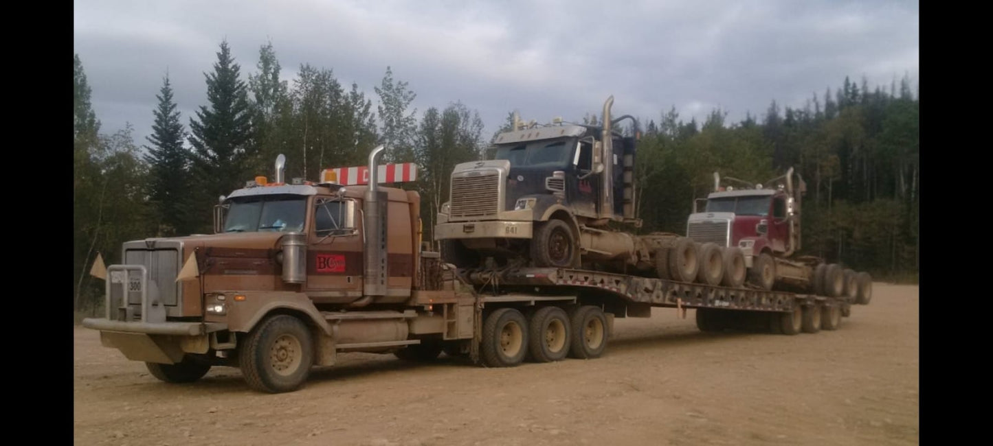 2007 Western Star Truck and 2012 BWS Trailer