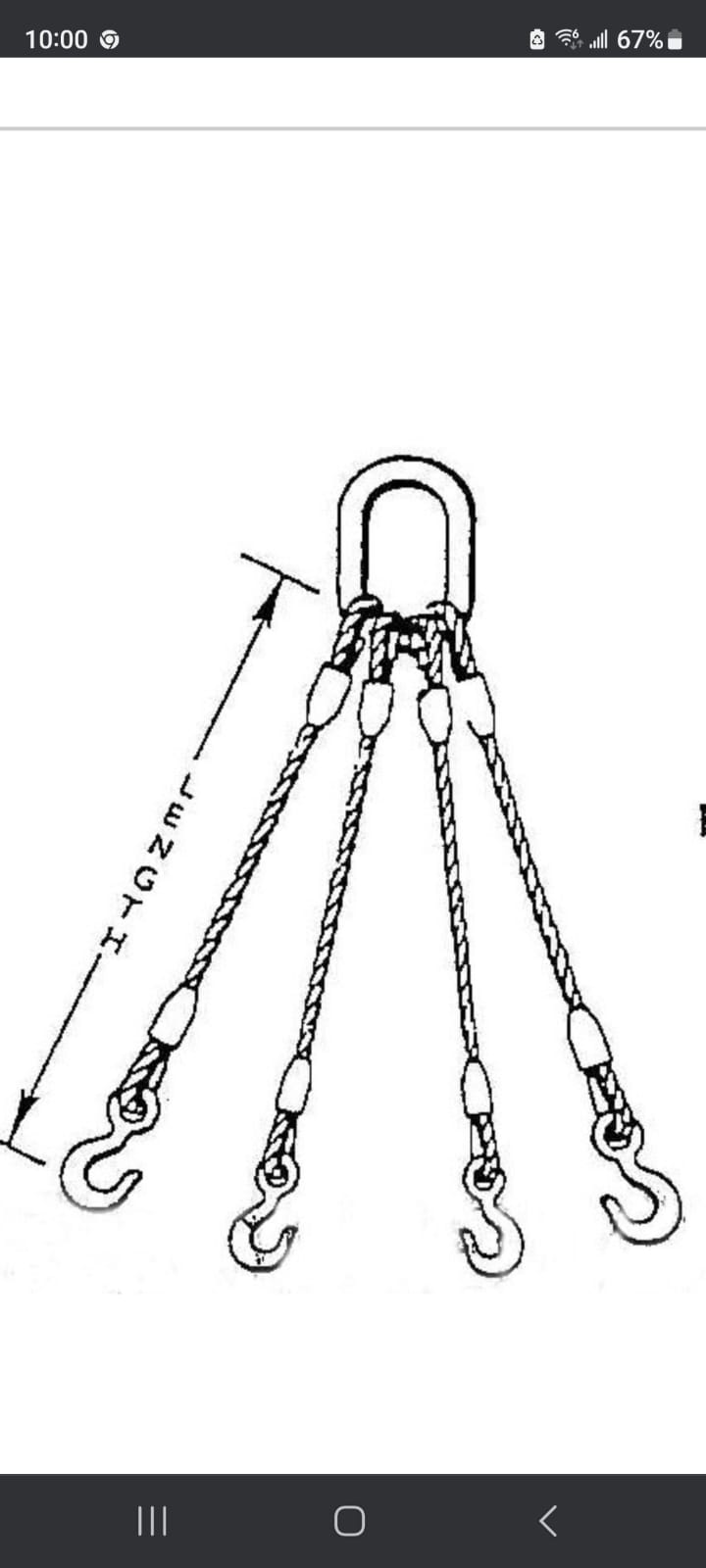 Cable Crane Bridles