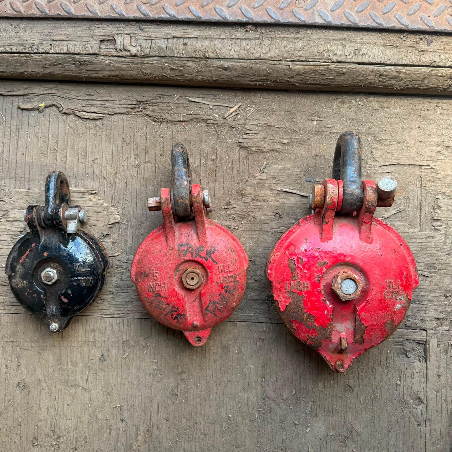 Snatch Blocks, each