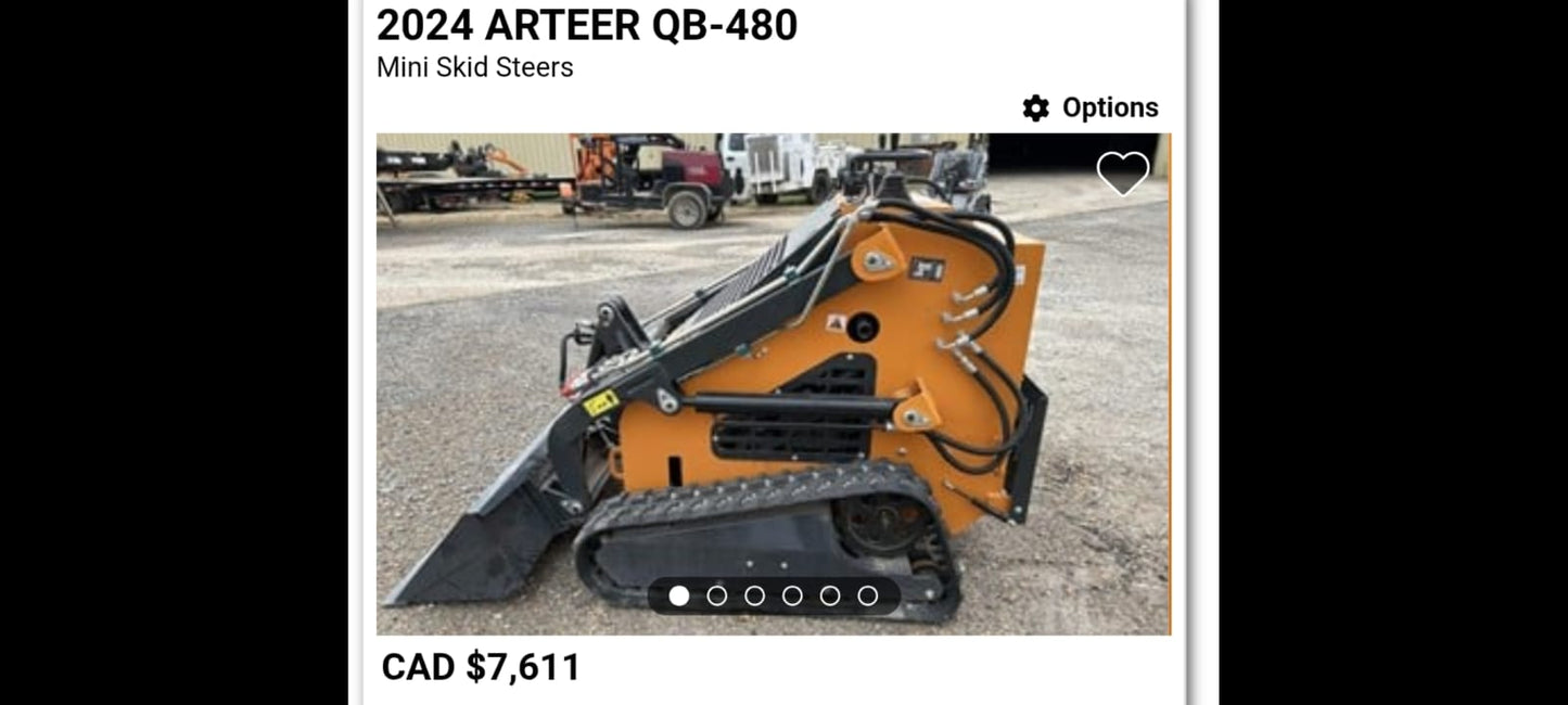 Arteer QB 480 Skid Steer