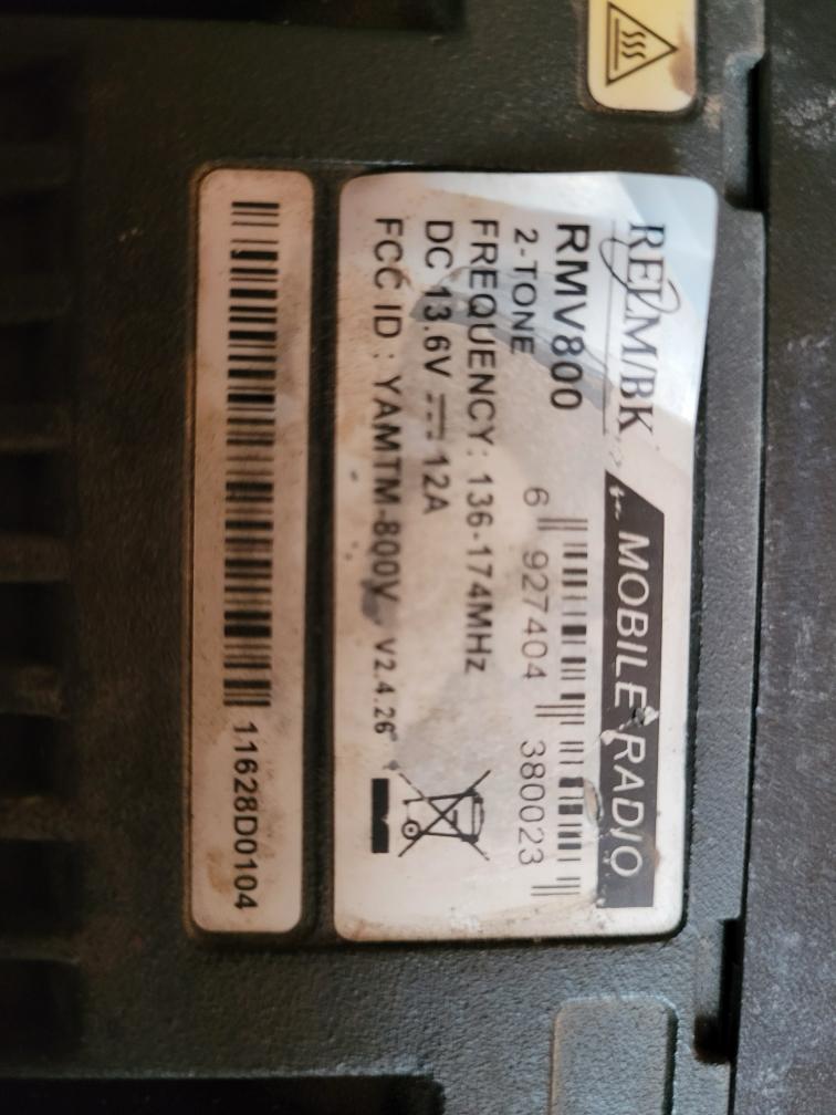 RELM/BK Mobile Radios, each