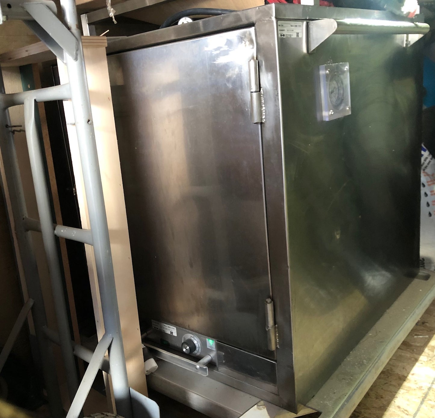 Stainless steel warming oven