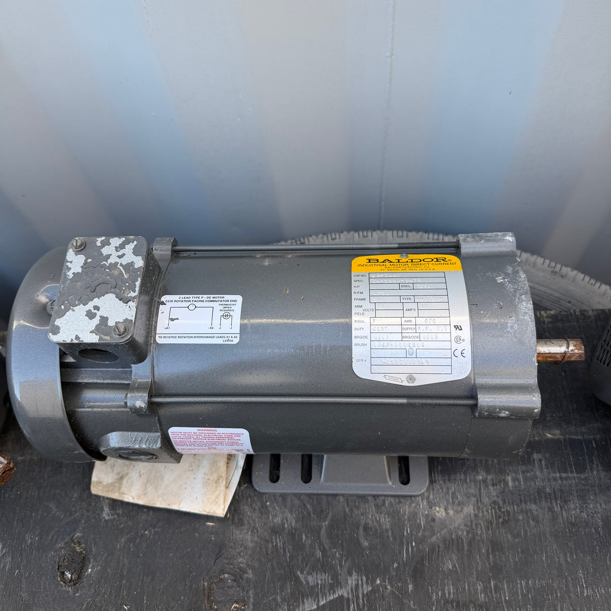 BALDOR DC MOTORS