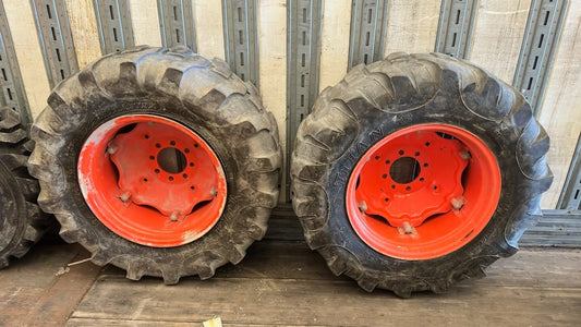 Kubota Tires and Rims, for the pair