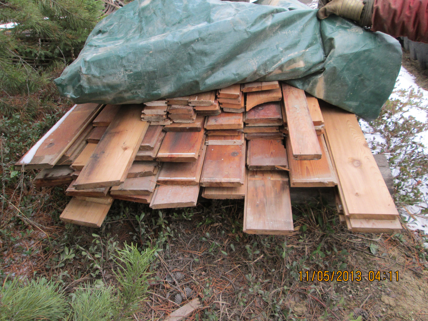 Cedar Tongue & Groove Boards, Each