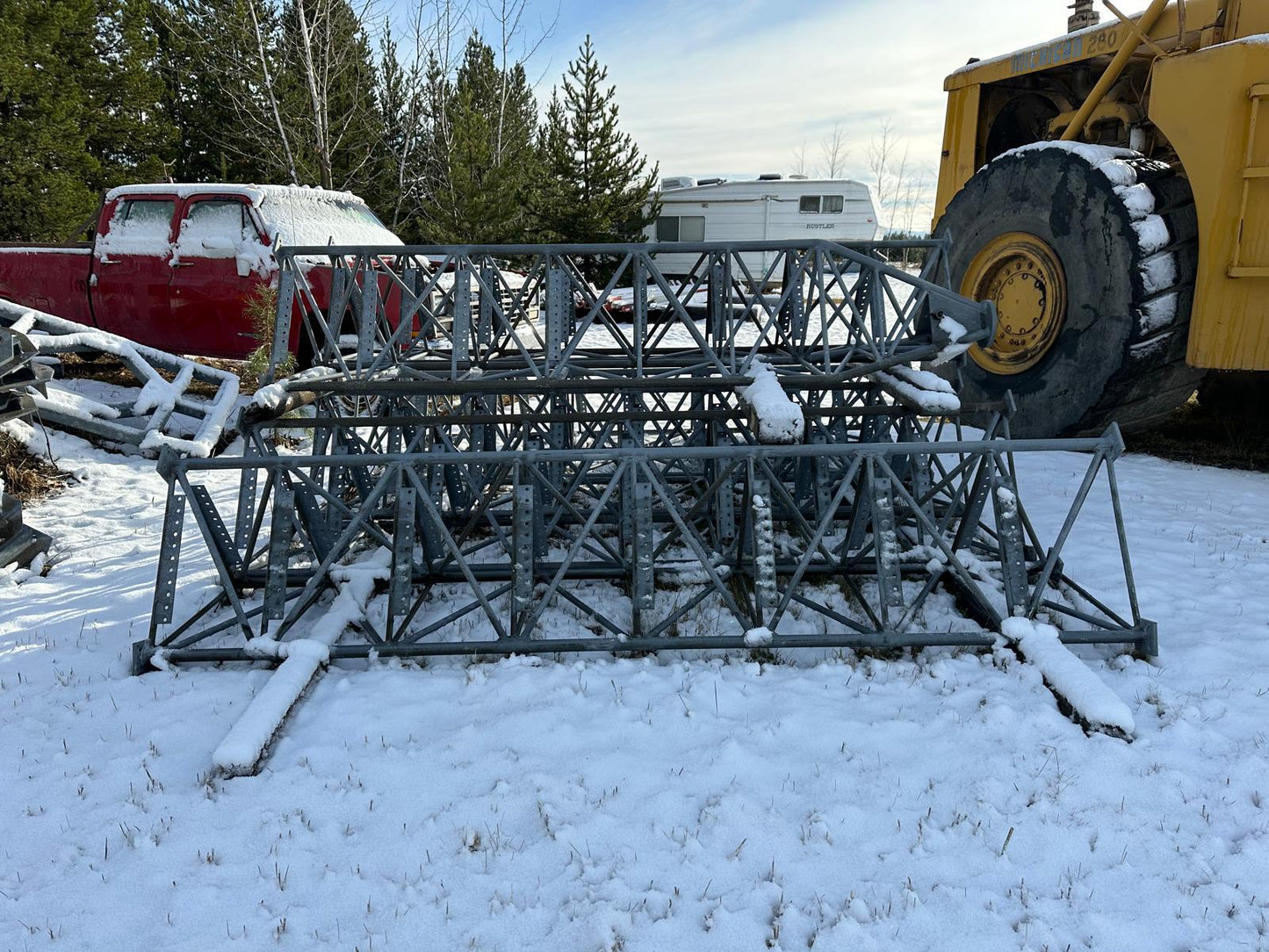 Solid Steel Communication Tower, each