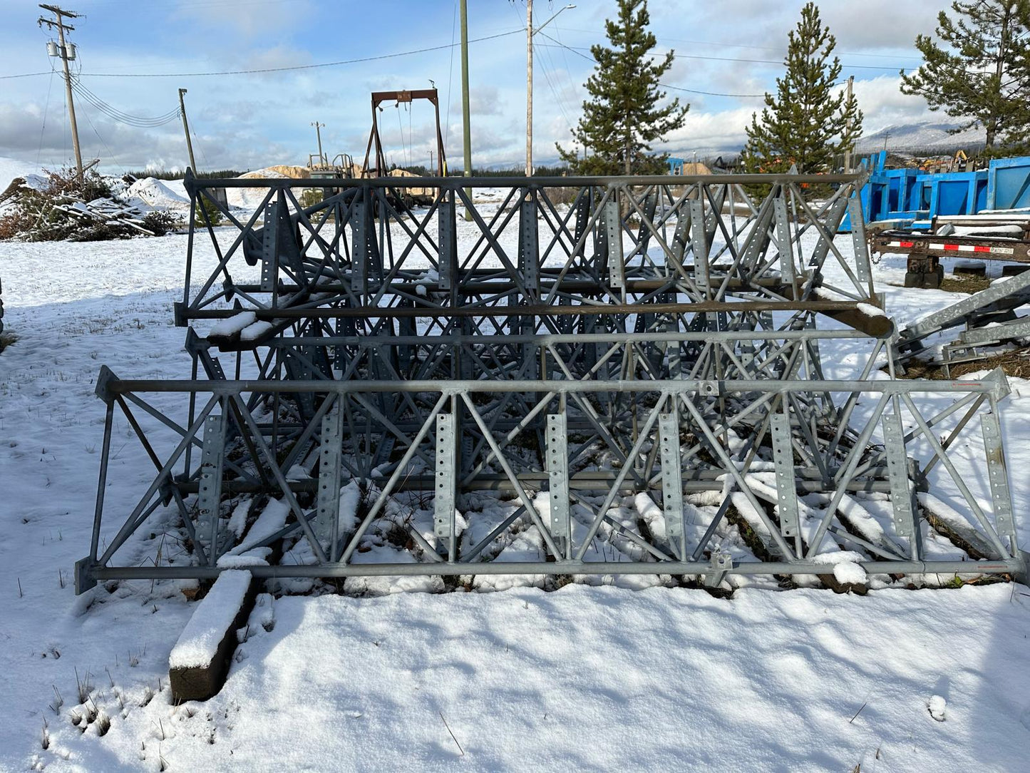 Solid Steel Communication Tower, each