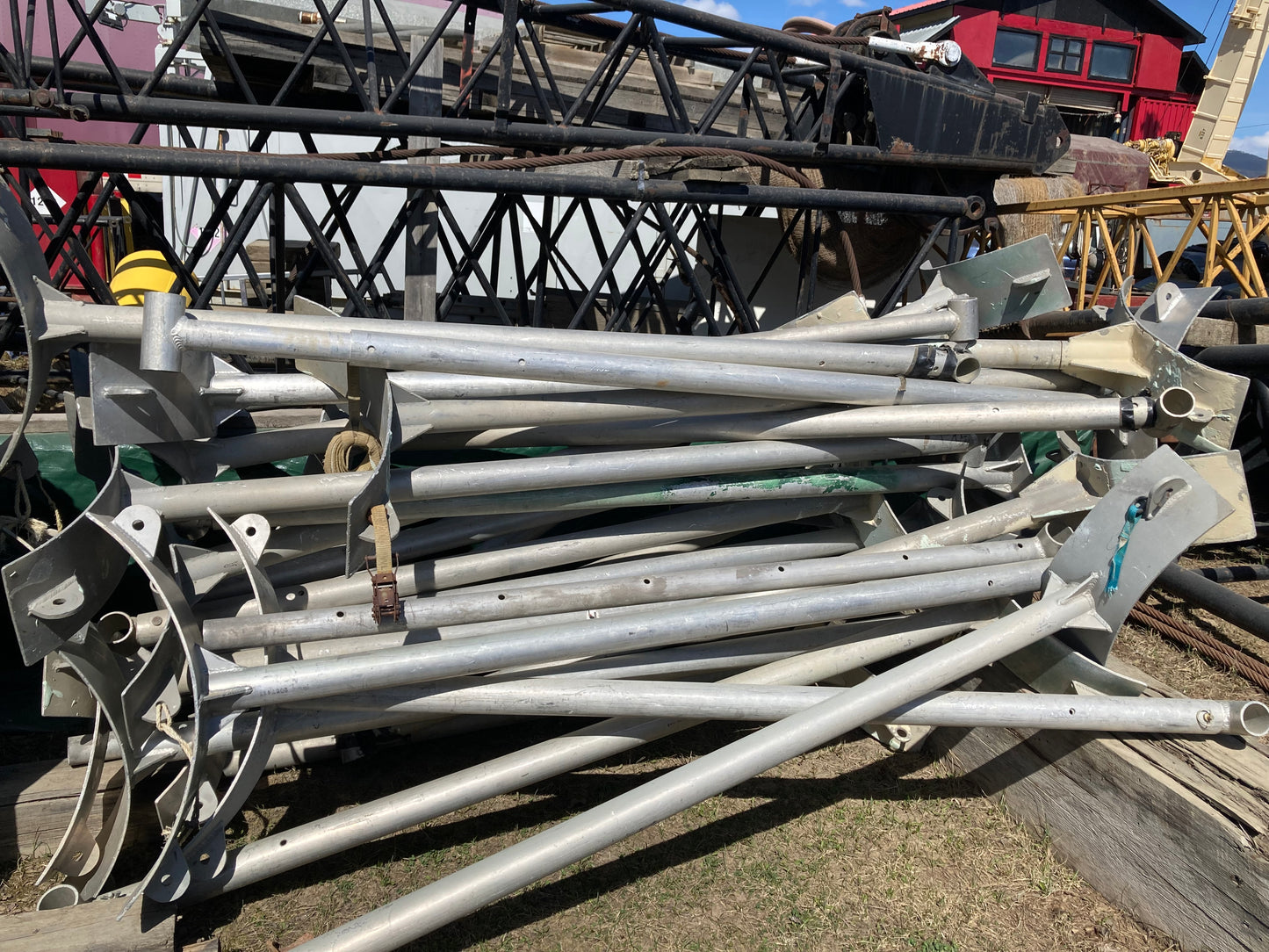 Aluminum Pipes Each