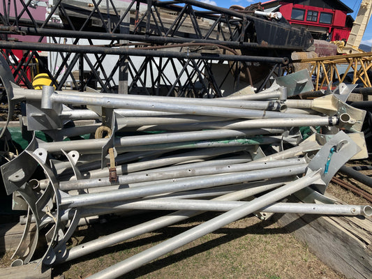 Aluminum Pipes Each