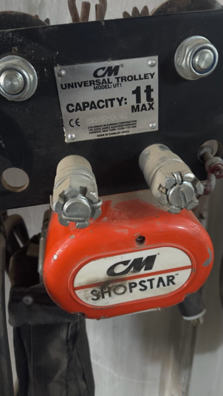 CM Shopstar Electric Chain Hoist