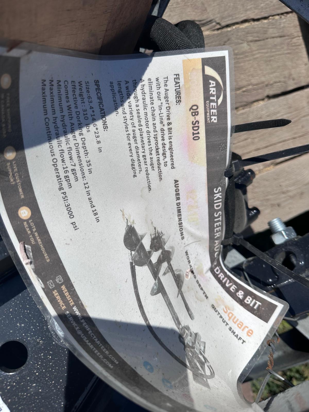 Mini Skid Steer Auger Attachments