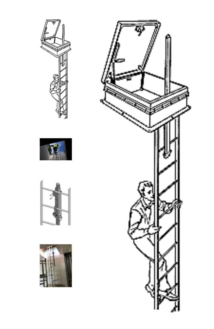 Bilco Ladder Safety Post, each