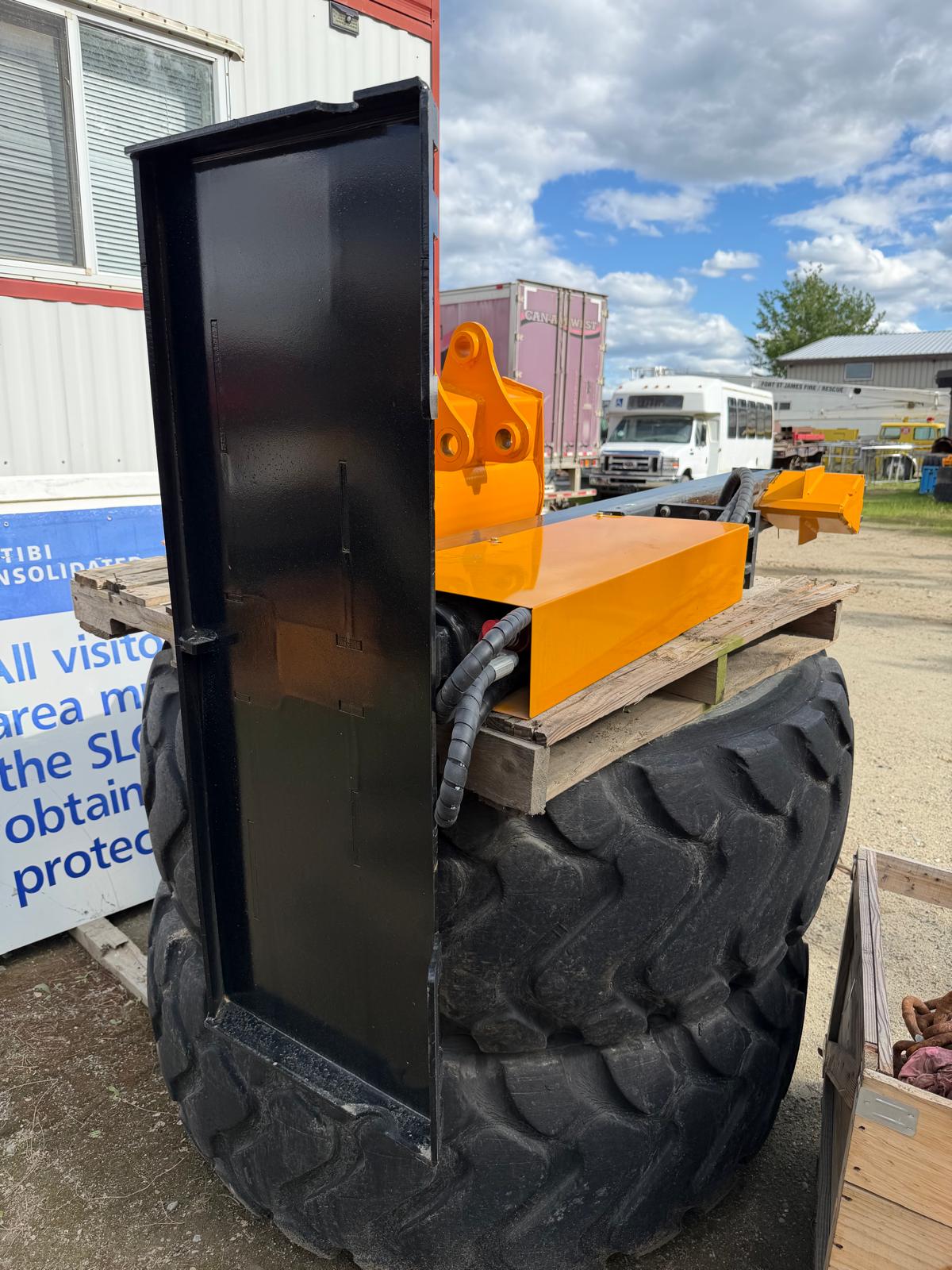 GIYI Skid Steer Horizontal Log Splitter