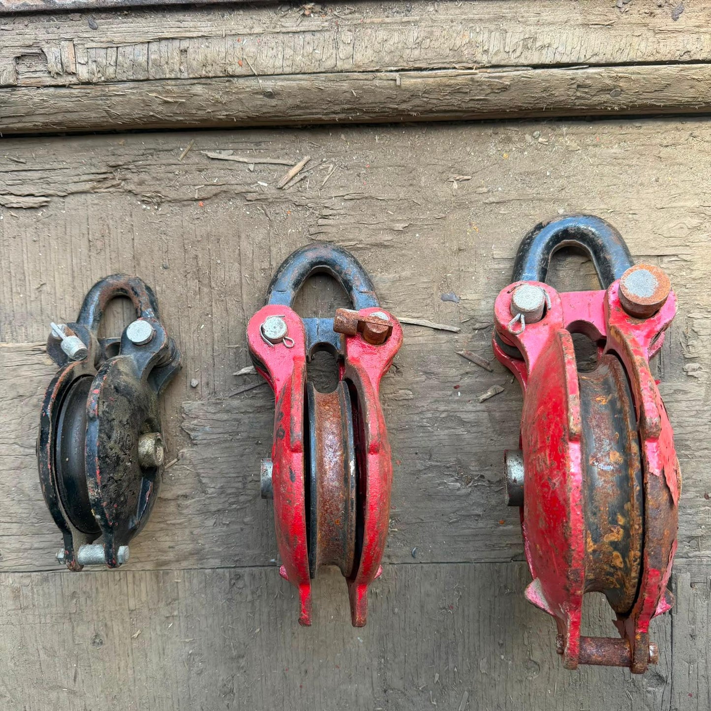 Snatch Blocks, each