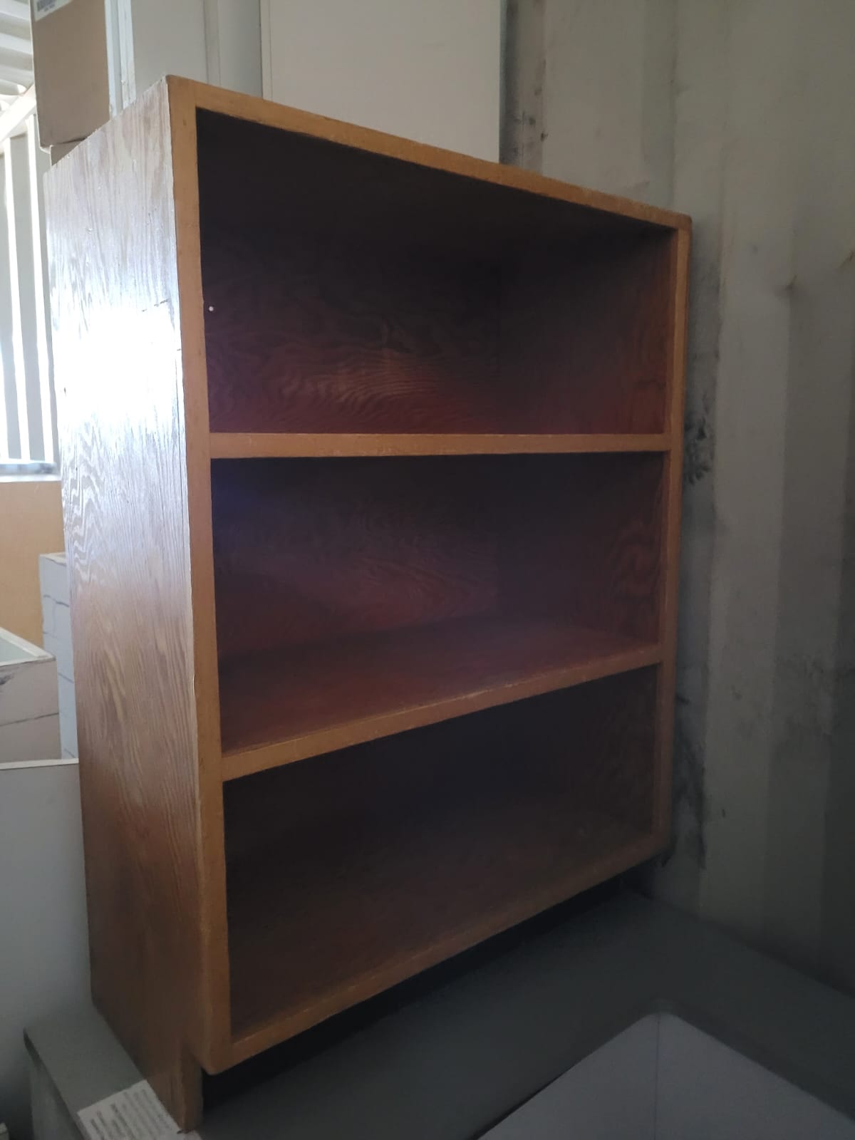 Heavy Wooden Shelf Unit