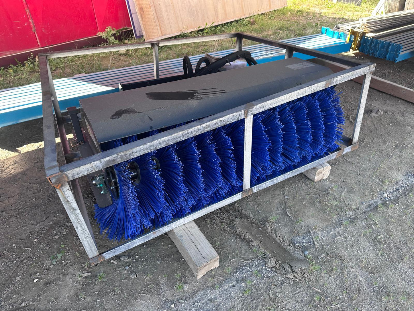 Mini Skid Steer Sweeper
