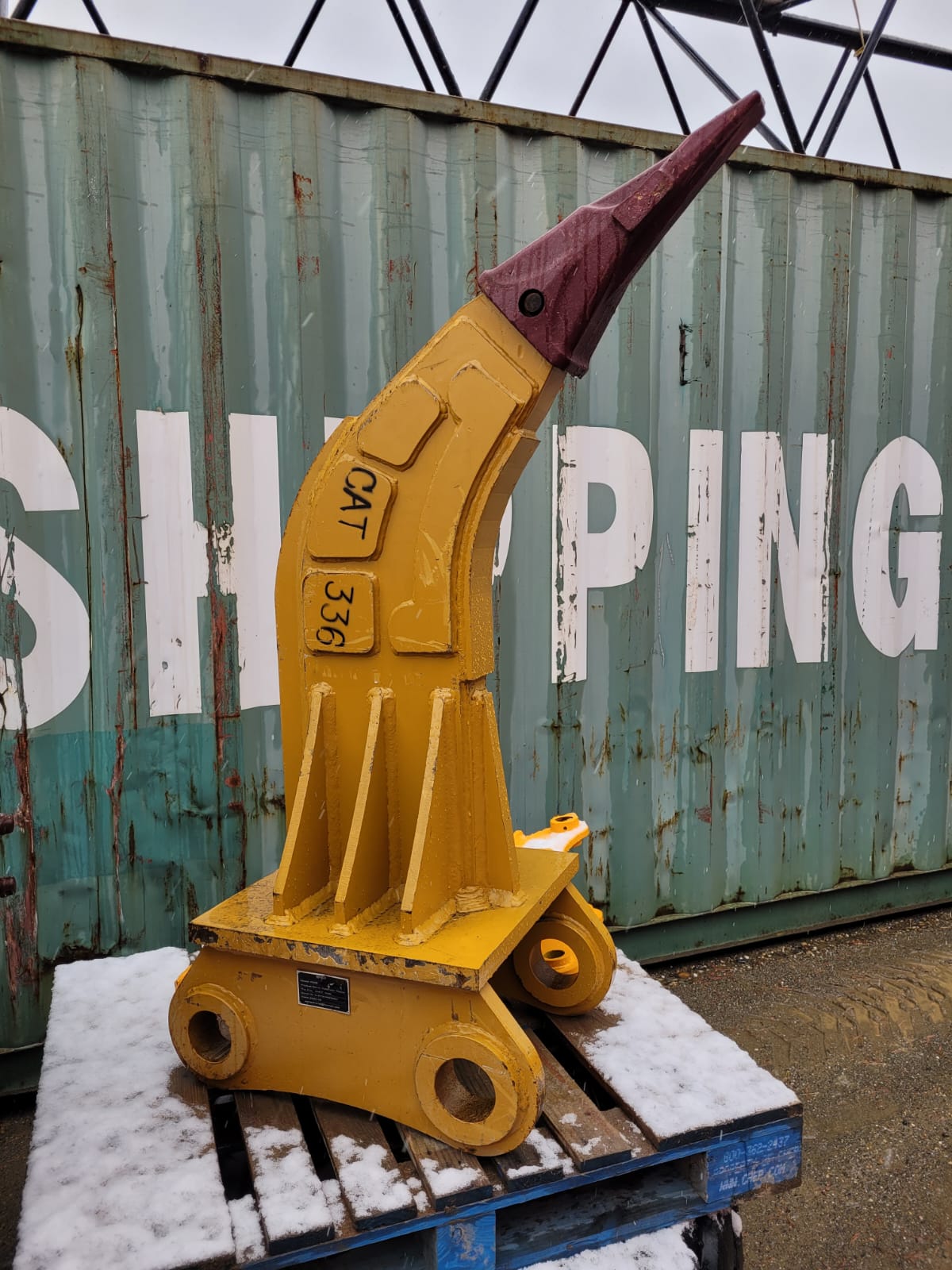 New CAT 336 Ripper – BC Cranes