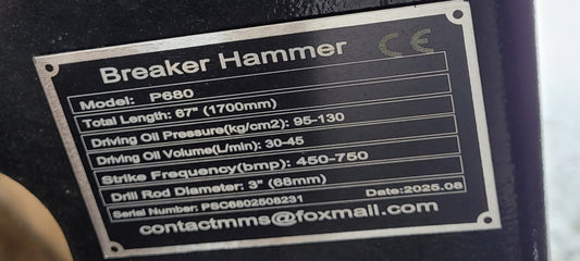 Skid Steer Breaker Attachment