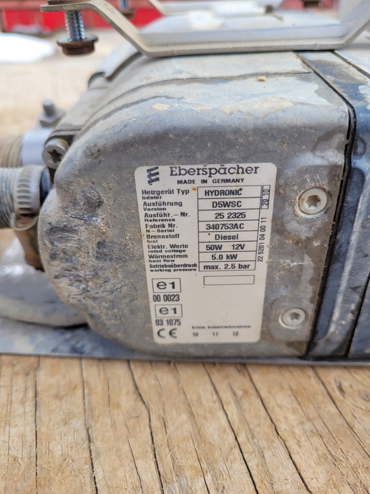 Espar Diesel Water Heater
