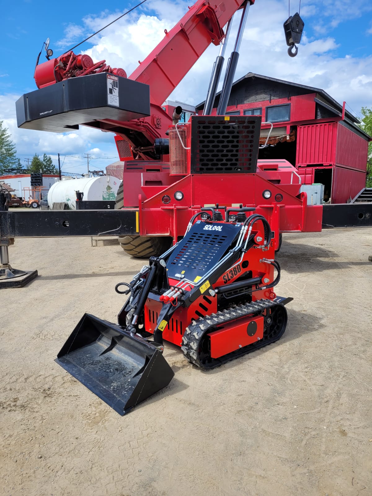 SDLOOL SL380C Mini Compact Track Loader