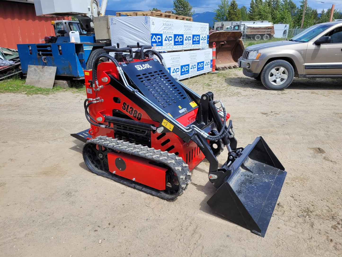 SDLOOL SL380C Mini Compact Track Loader