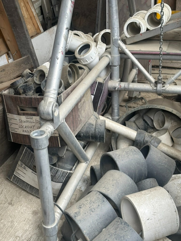 Plastic Pipe Fittings, each