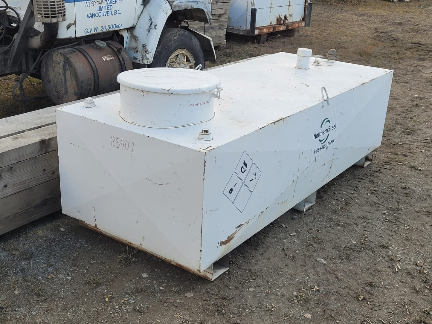 2200 Litre Oil Tank