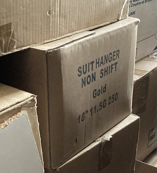Gold Suit Hangers, each
