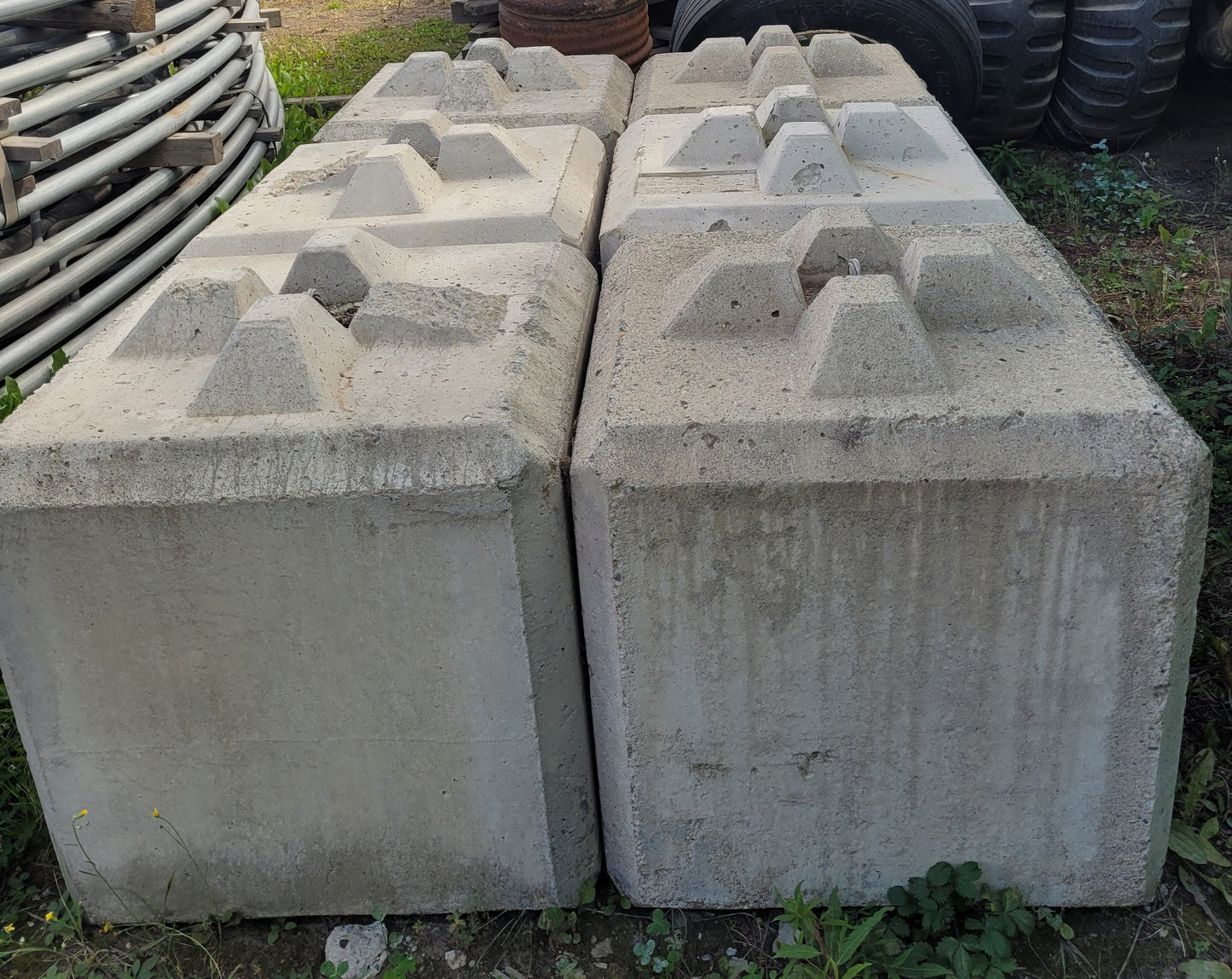 Concrete Half Blocks, Each