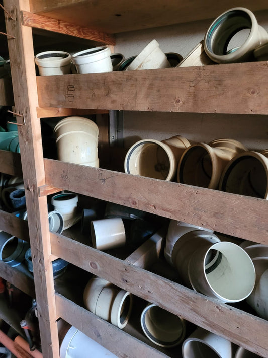 Plumbing PVC Fittings, each