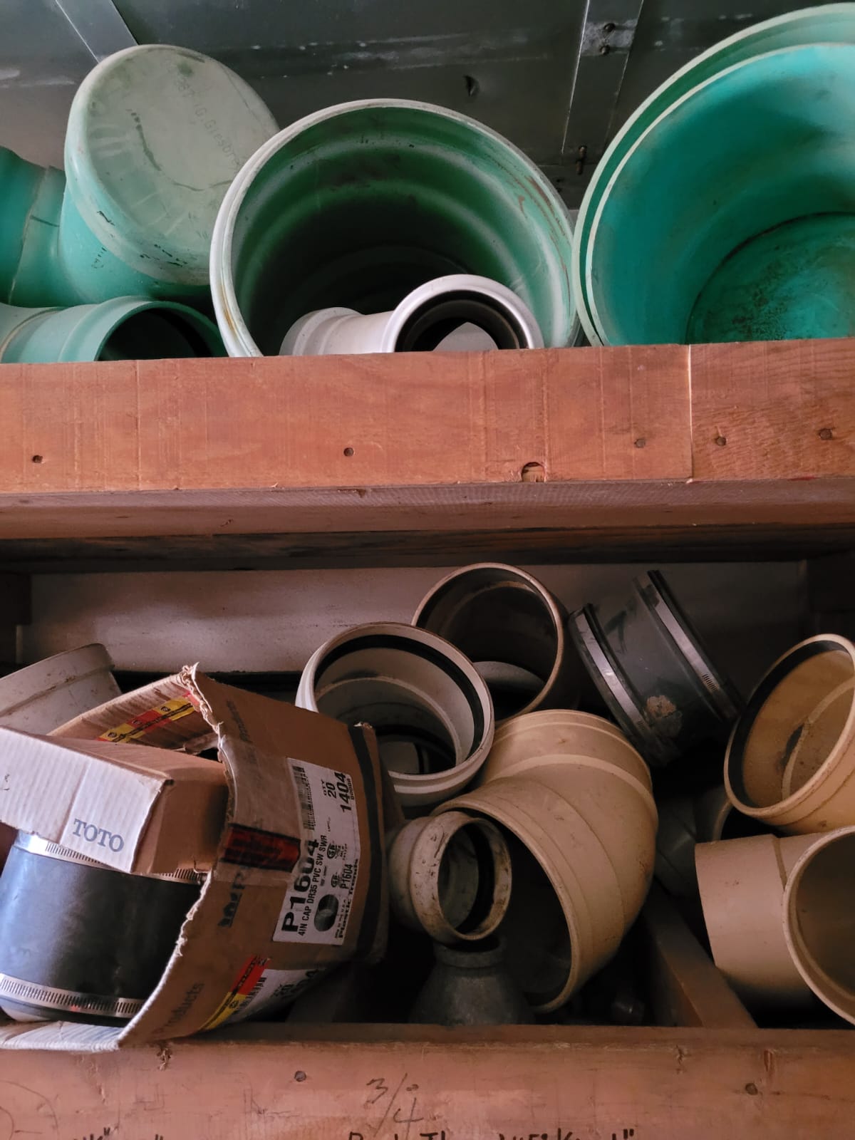 Plumbing PVC Fittings, each