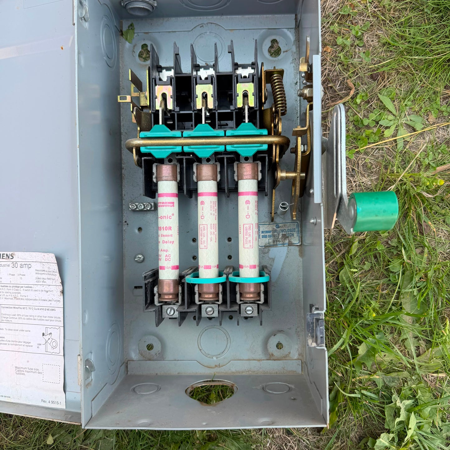 Siemens Safety Switch
