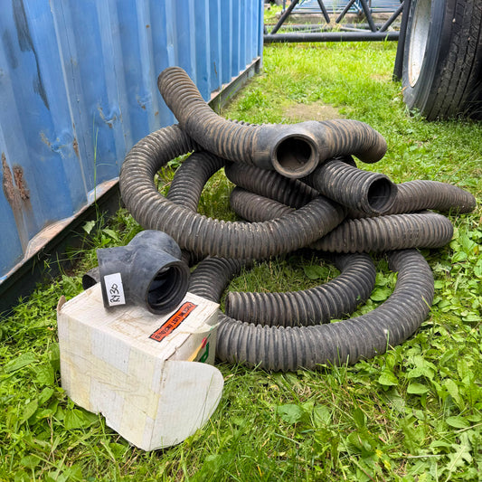 3"Garage Exhaust Hose Setup