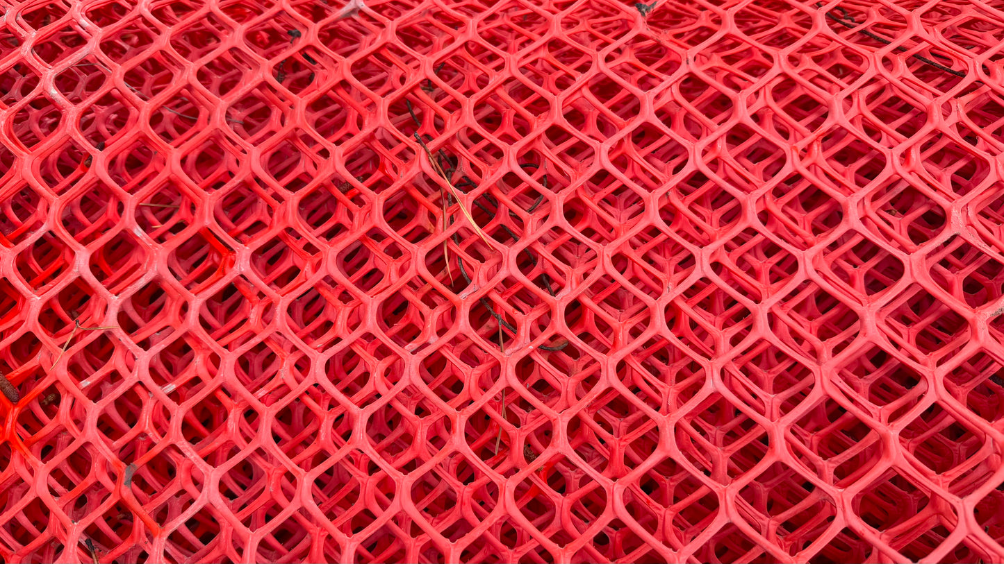 WARNING BARRIER FENCE