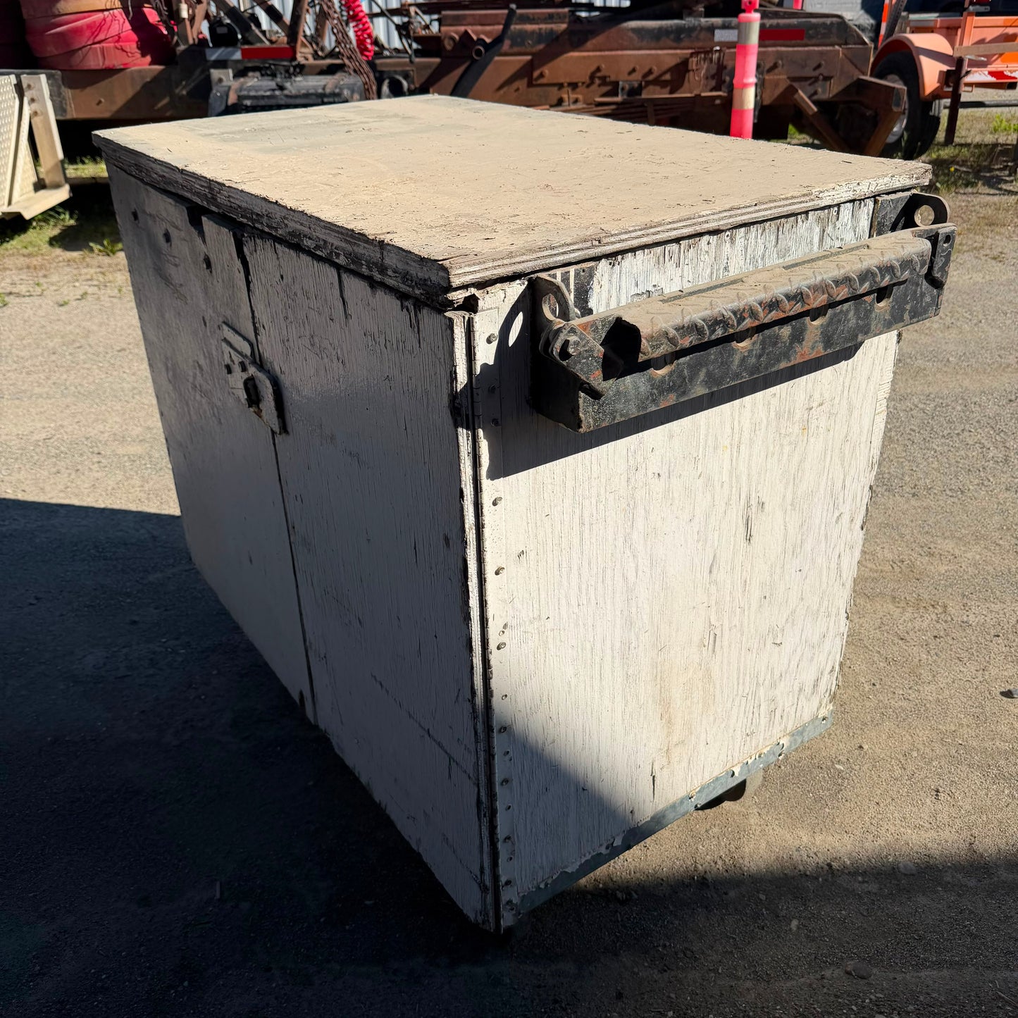 WOODEN STORAGE CABINET