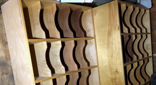 Wooden Shelves, Each