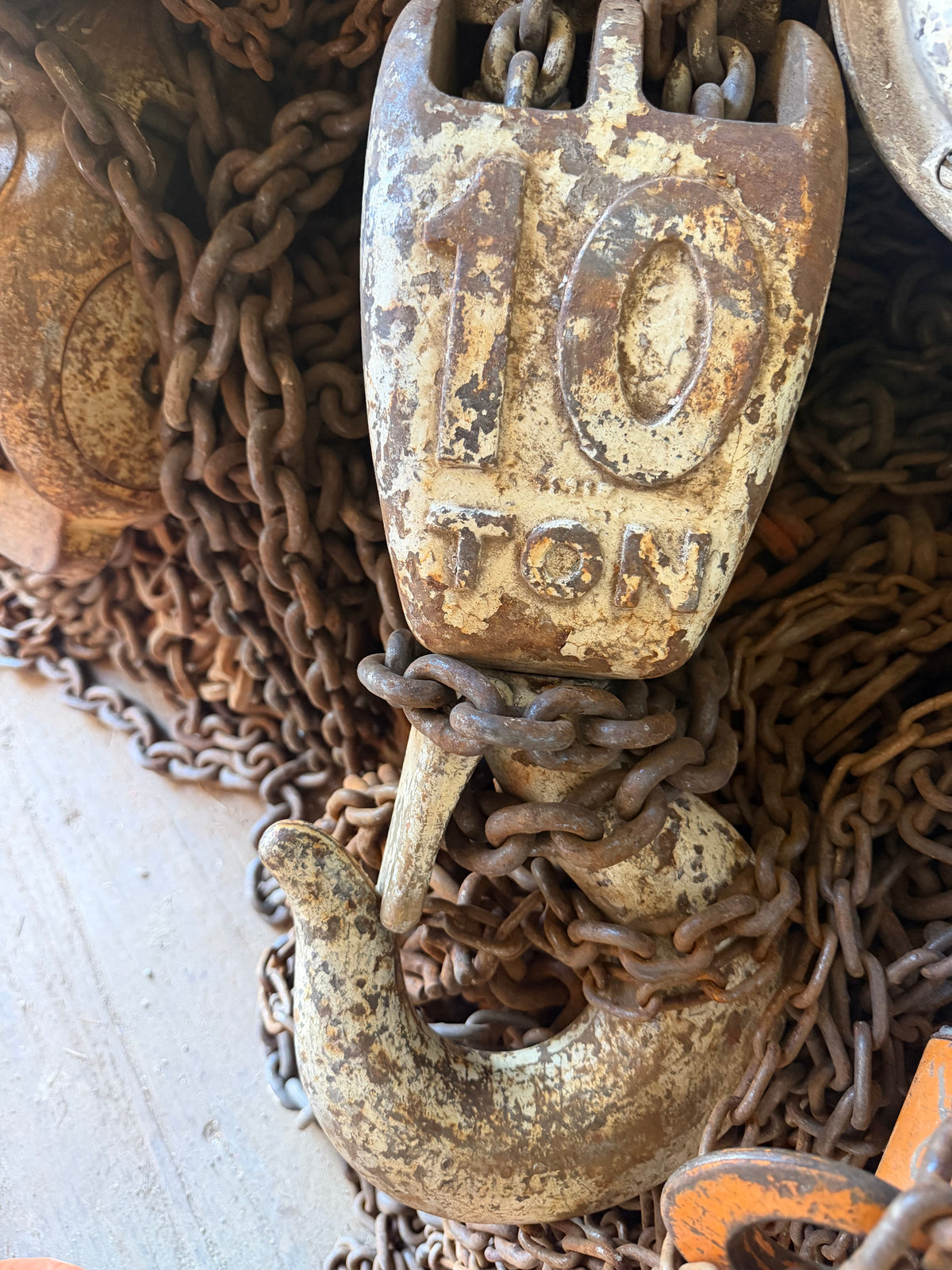 10 Ton chain falls