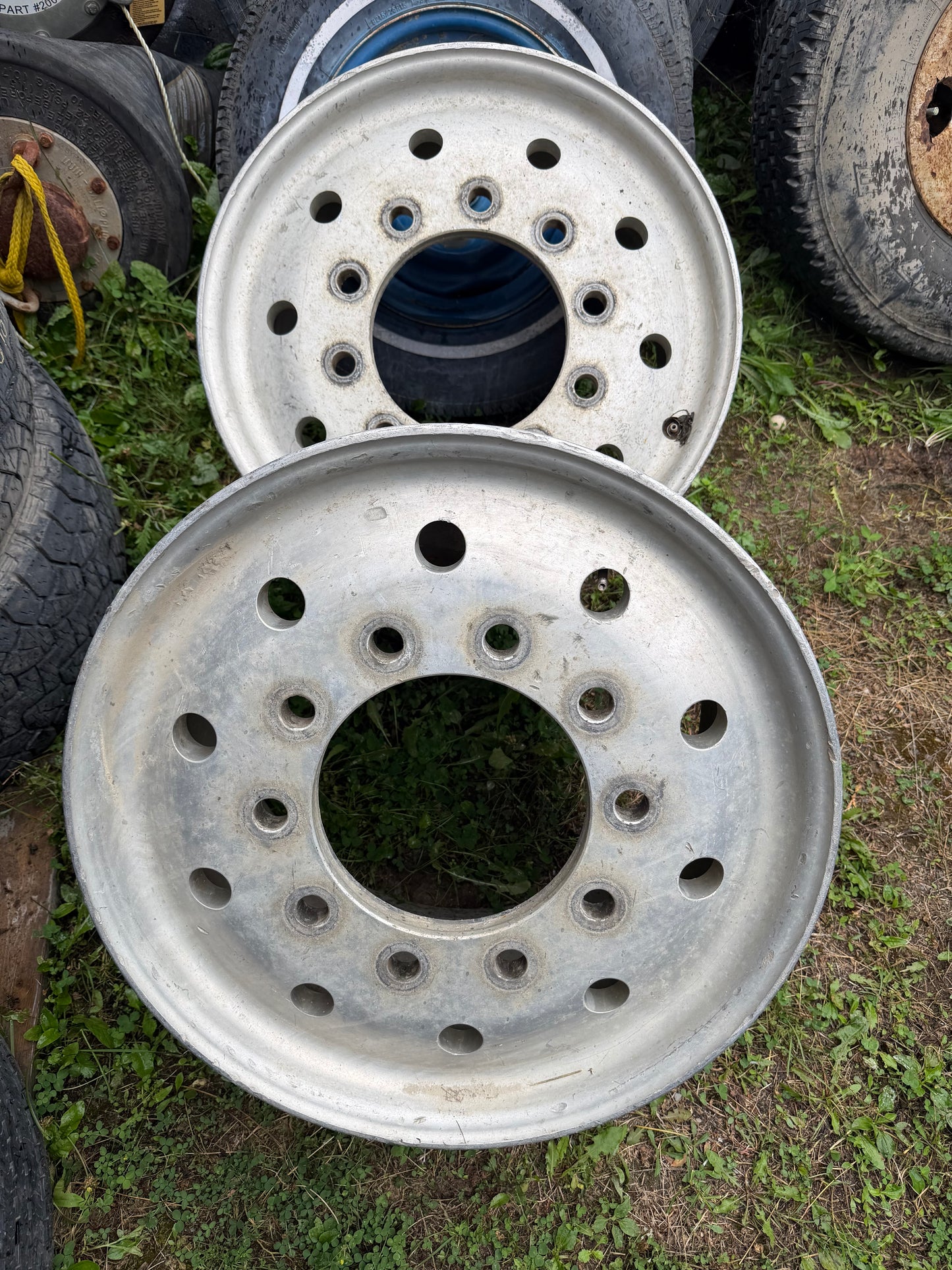 Aluminum 22.5''x12.25'' truck rims