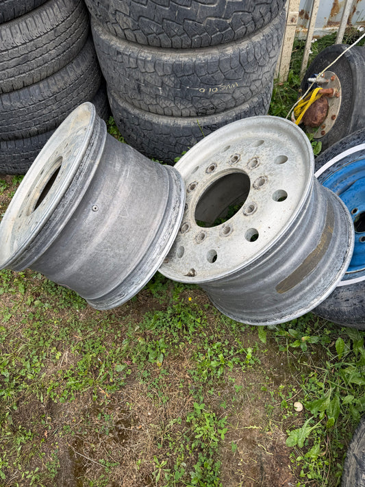 Aluminum 22.5''x12.25'' truck rims