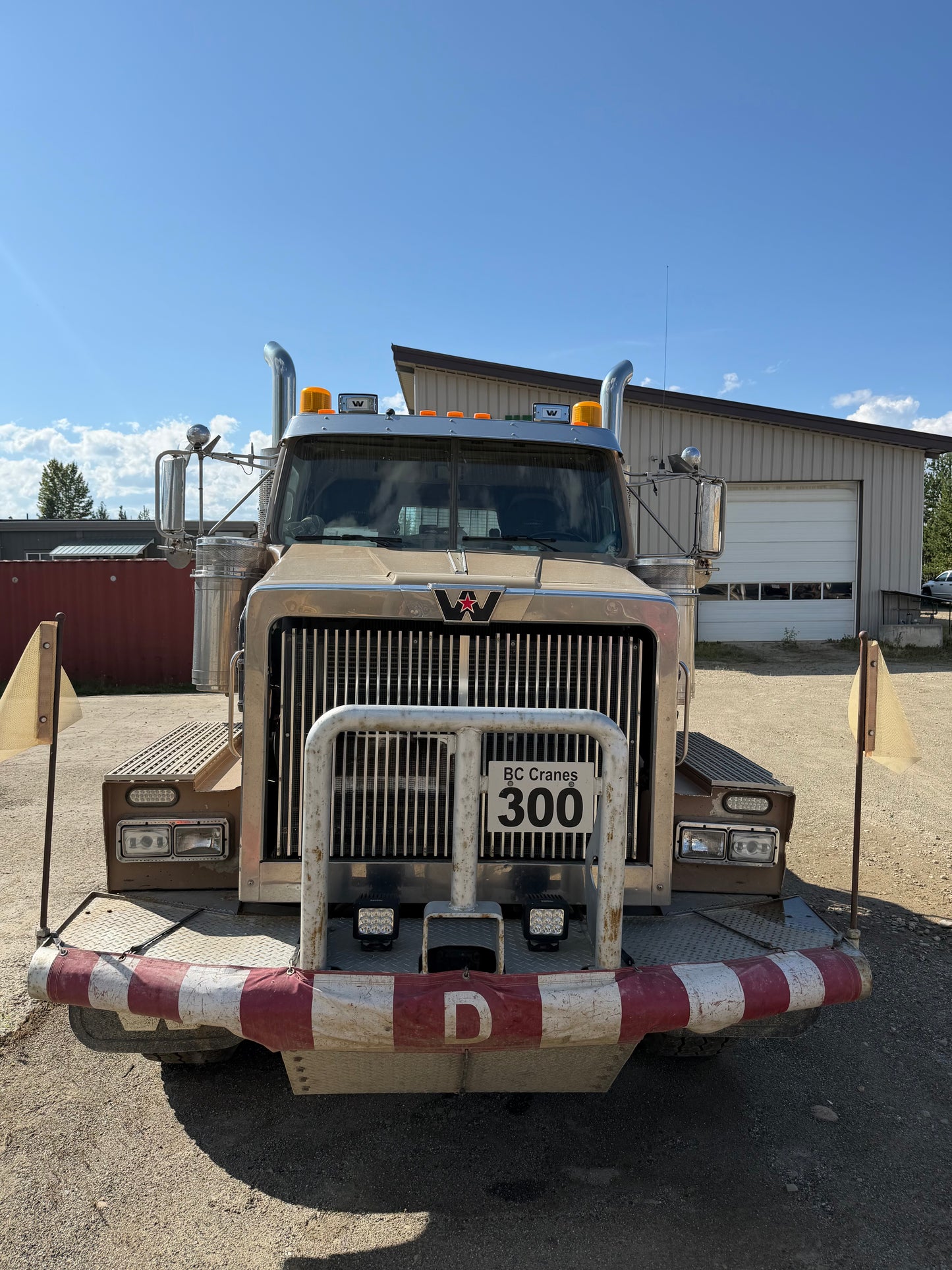 2007 Western Star Tri Drive Winch Truck