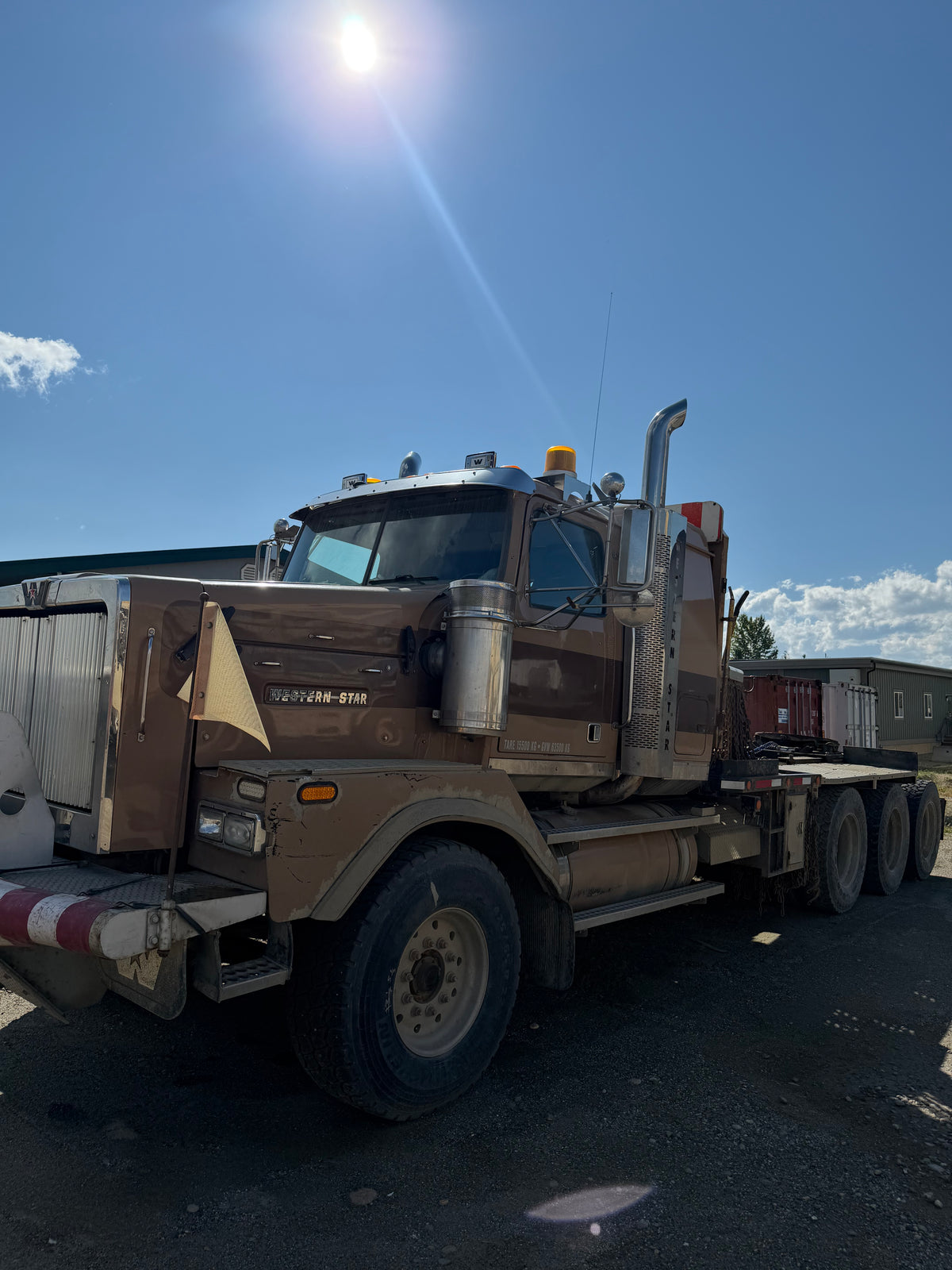 2007 Western Star Tri Drive Winch Truck