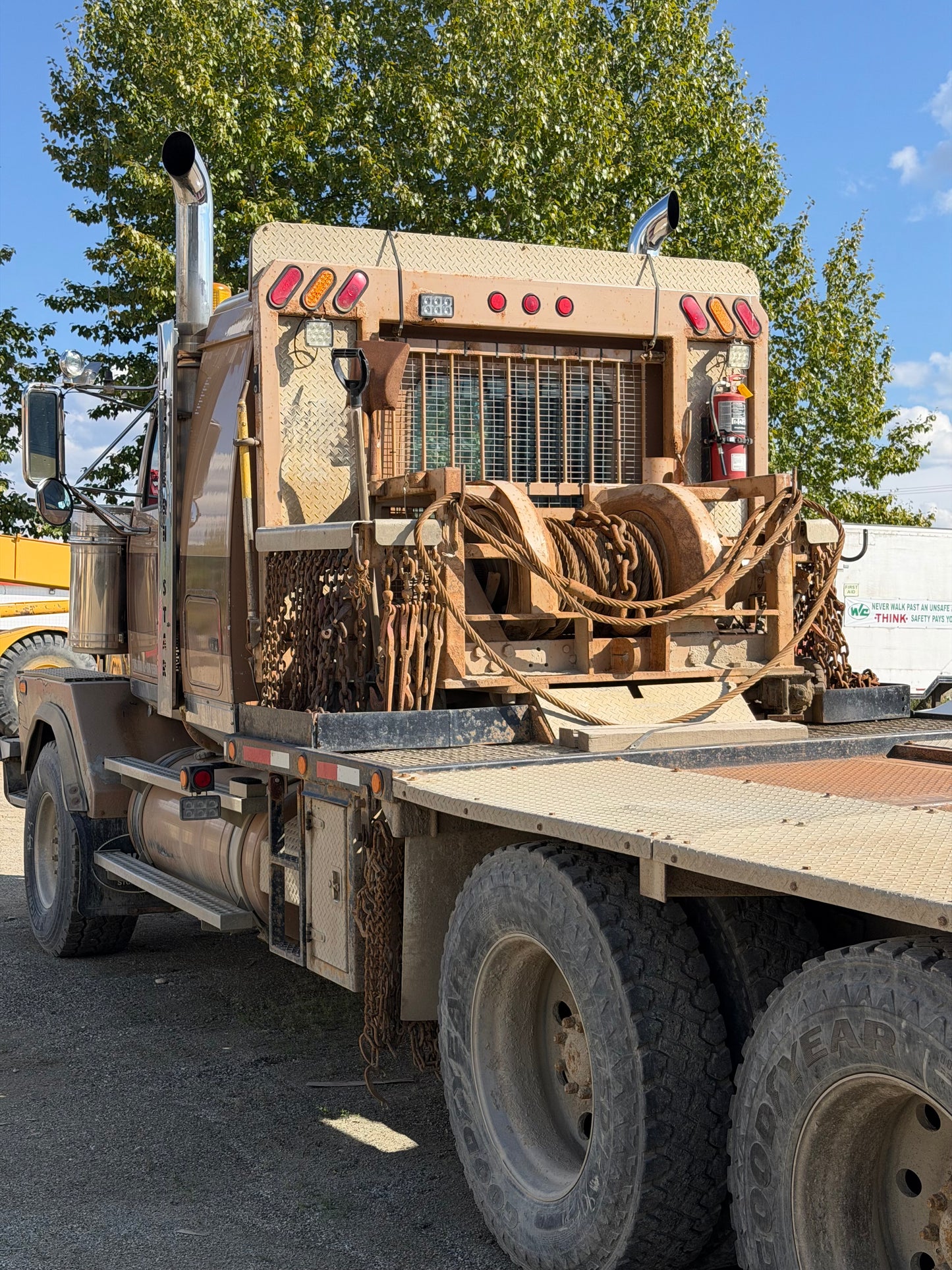 2007 Western Star Tri Drive Winch Truck