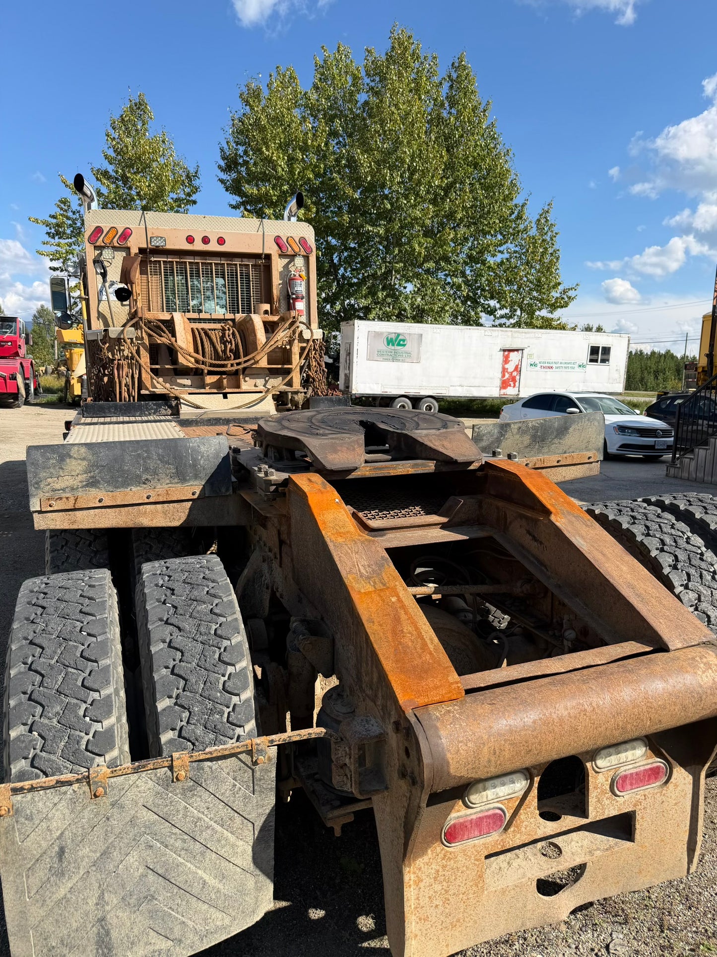 2007 Western Star Tri Drive Winch Truck
